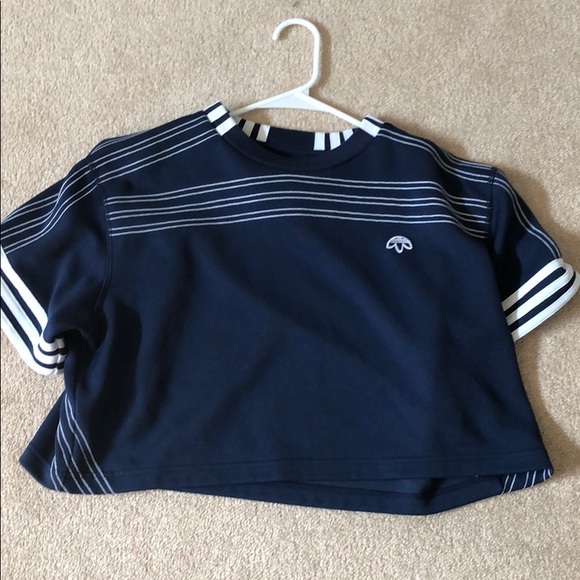 alexander wang adidas crop top